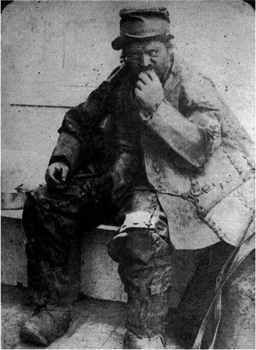 Letherman, 1885 New England tramp portrait