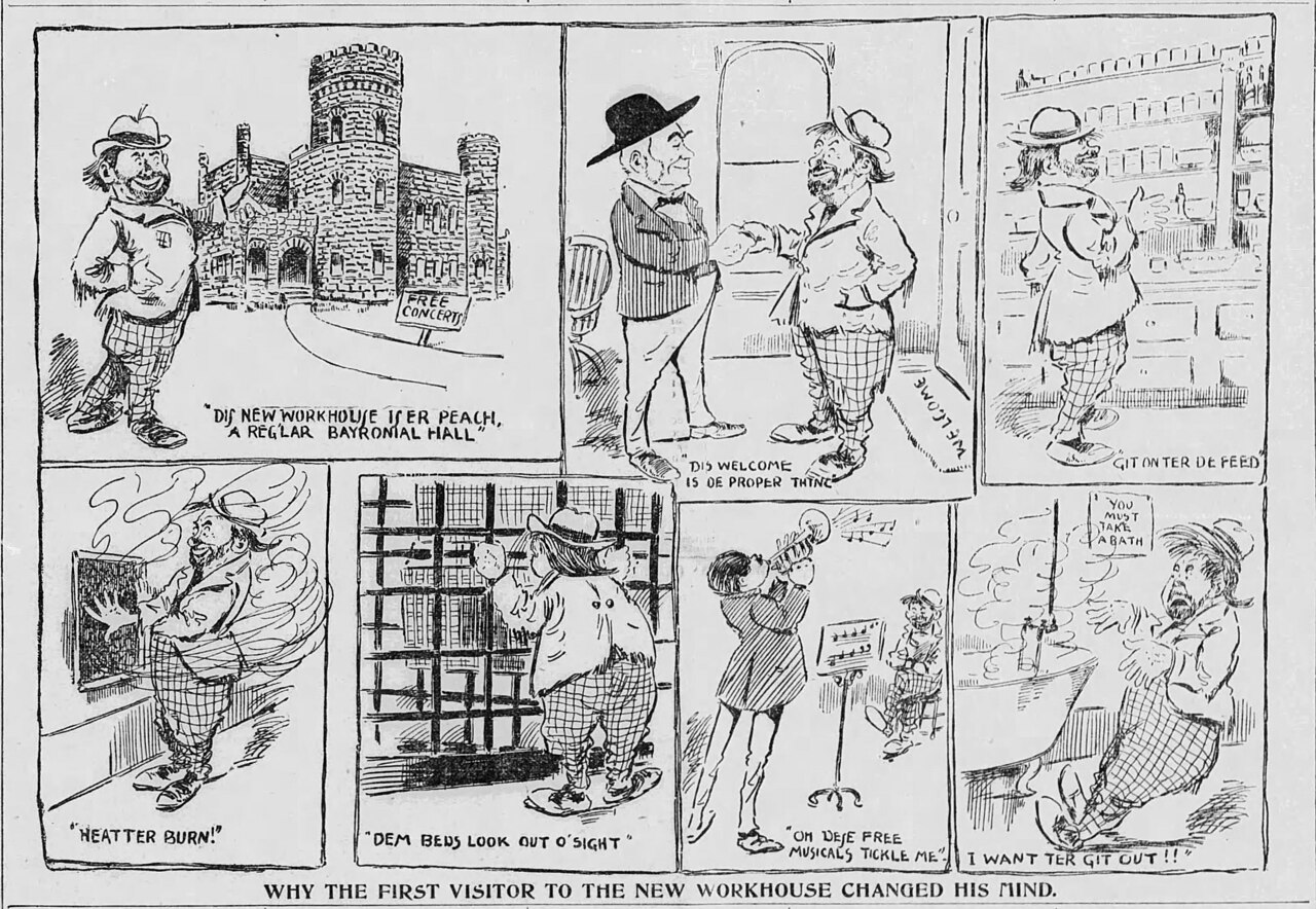 Ready for its Hobo Guests cartoon